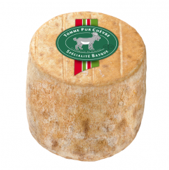 Tommette Chèvre Onetik - Fromage de Chèvre - Fromage Chèvre Basque - Fromage Basque