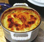 Recette gratin pomme de terre - bleu des basques Onetik